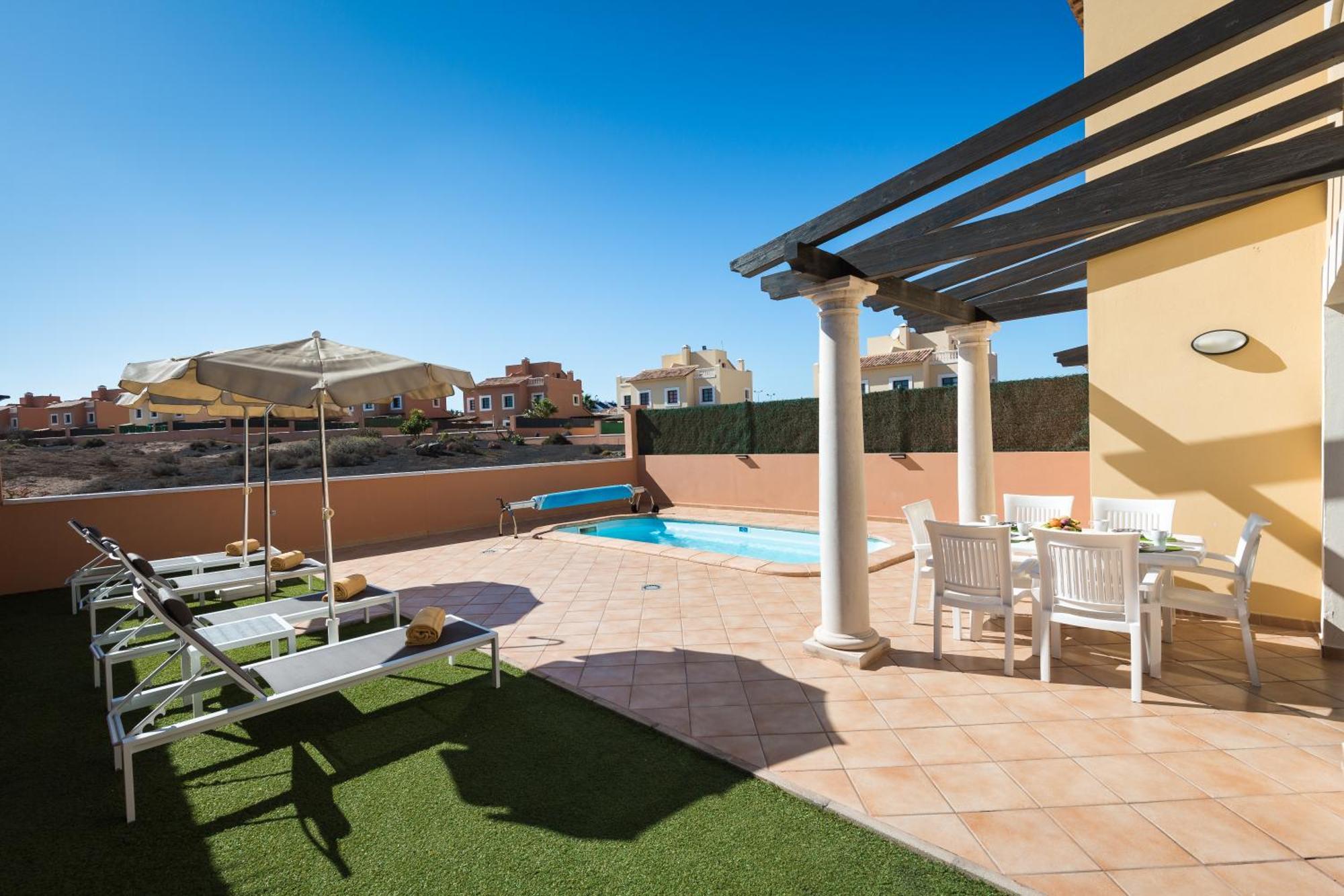 Home2Book Private Pool & Terrace, Aloha Sun Villa Коралео Екстериор снимка